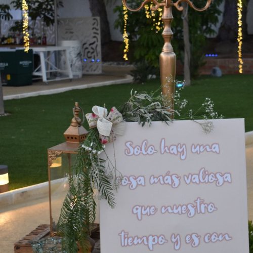 decoración de boda